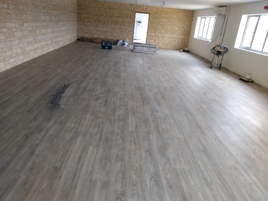 Office fitted in LVT flooring