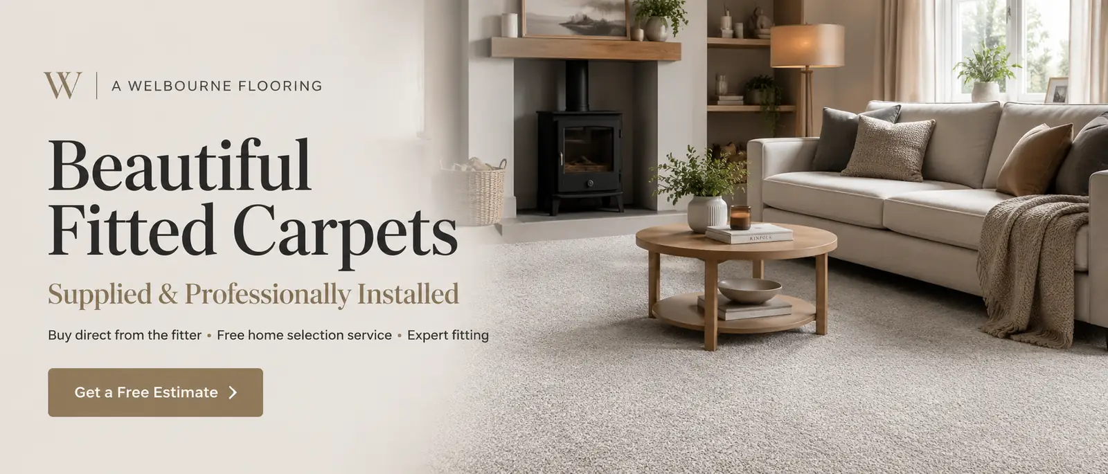 Carpets Supplied & Fitted Direct From the Fitter